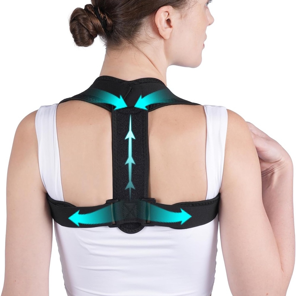Posturace Posture Corrector for Women - Adjustable Upper Back Brace Posture Co